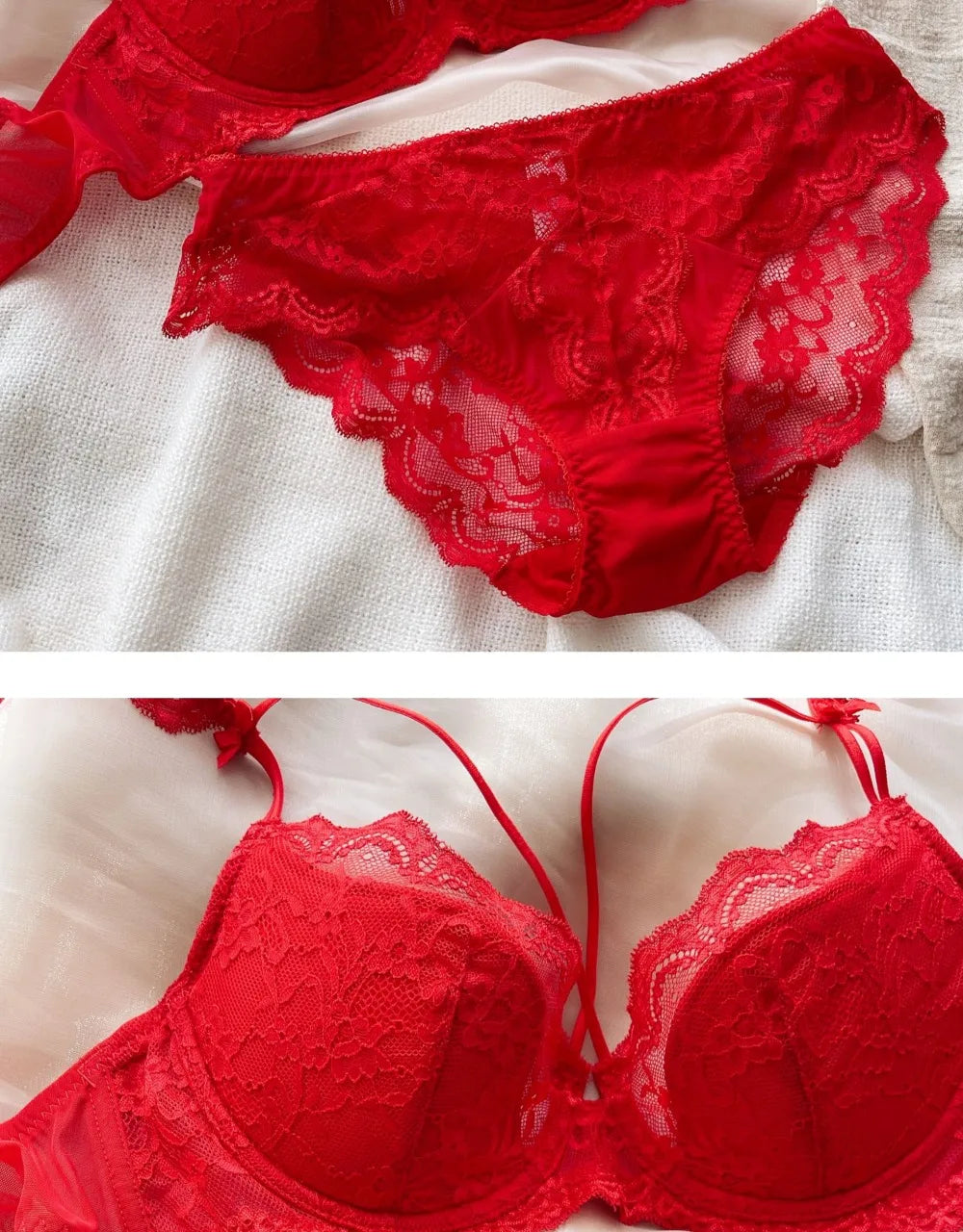 Lace Bra&Panties Set