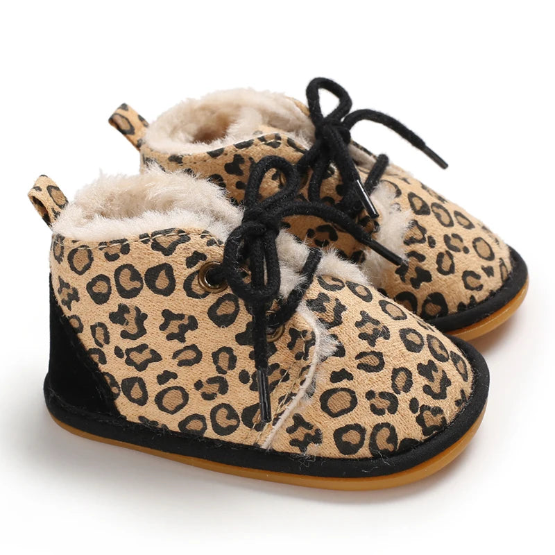 Leopard Baby Shoes