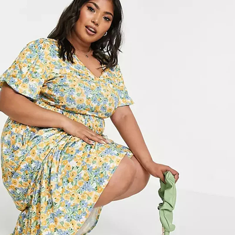 Floral Midi Dress