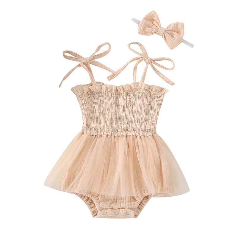 Tut Romper with Headband