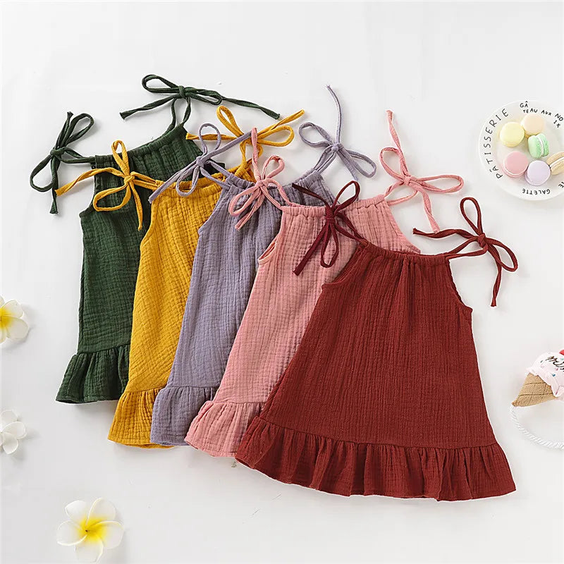 Toddler Breathable Cotton Dress
