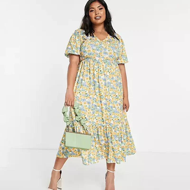 Floral Midi Dress