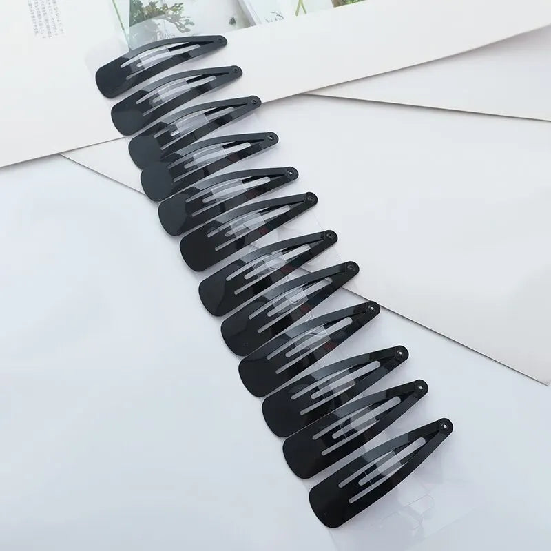 Black Hair Clips(36Pcs)