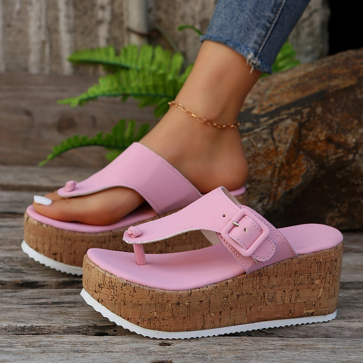 Platform Wedge Sandals