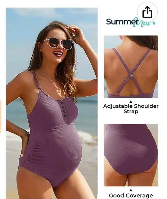 One-Piece Maternity Swimsuit