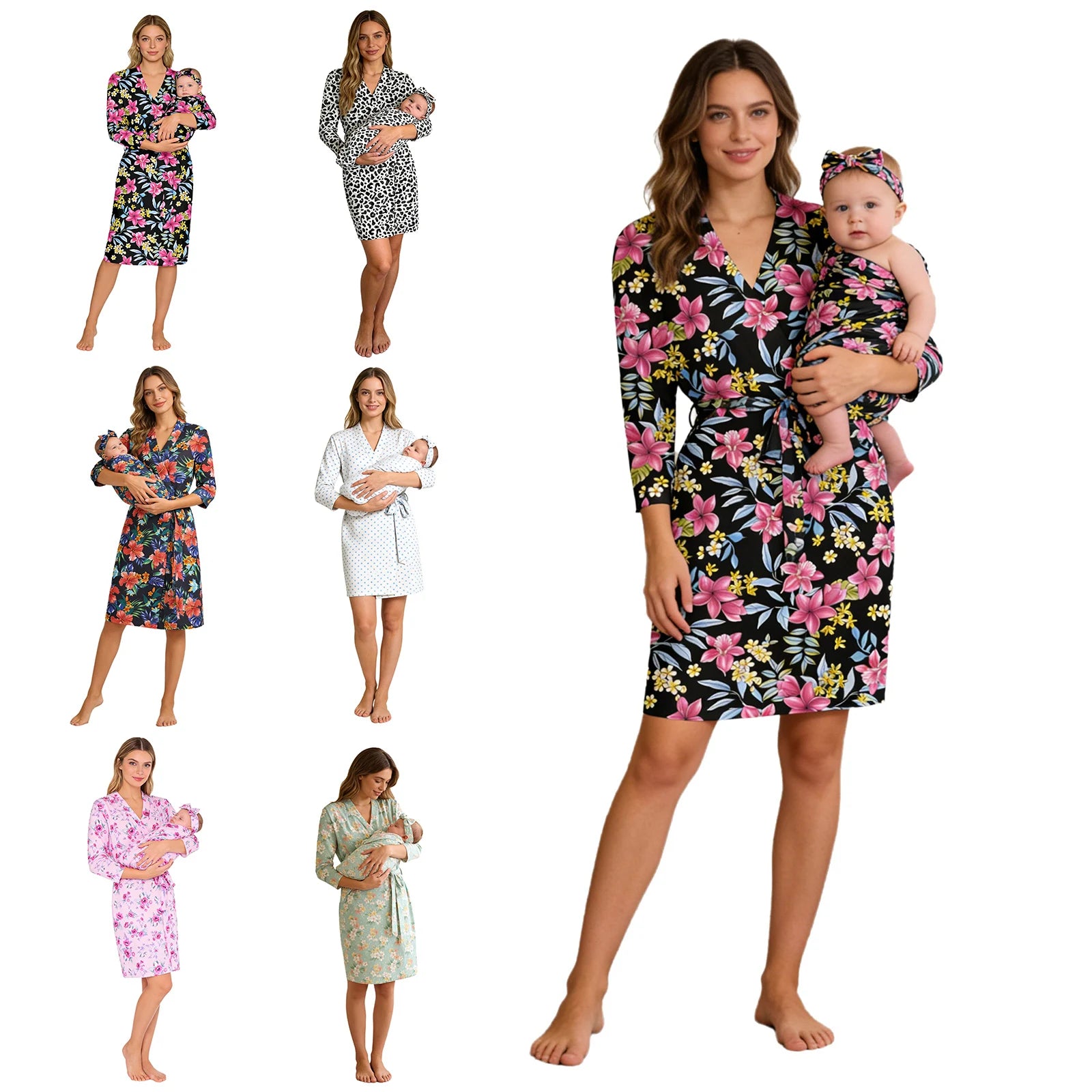 Delivery Robe & Swaddle Set