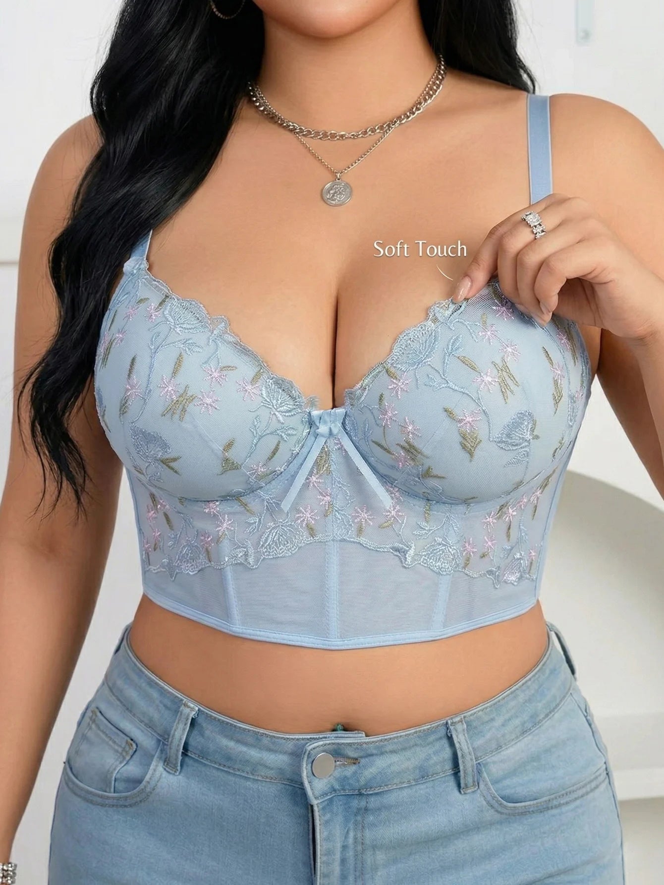 Floral Bustier