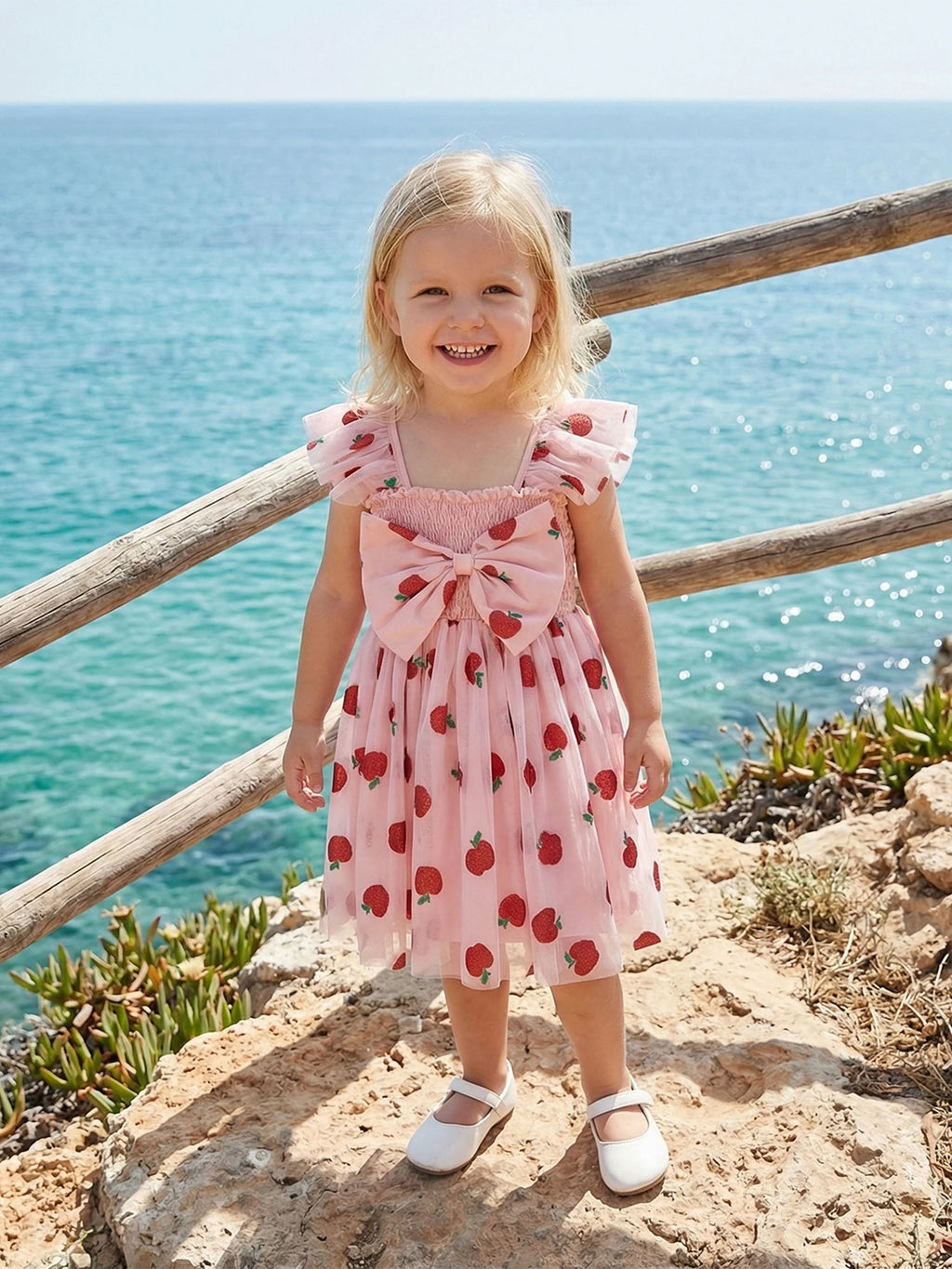 Ruffle Sleeve Dress