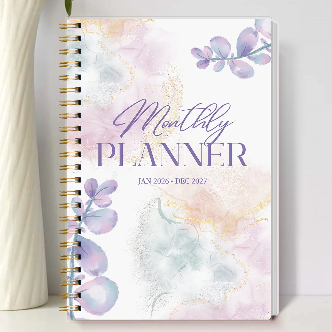 Jan 2026-Dec 2027 A5 Weekly & Monthly Planner