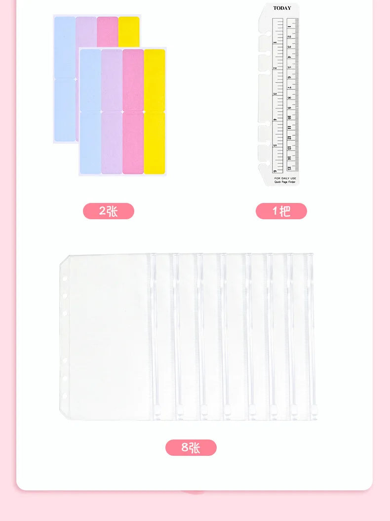 A6 Budget Binder- With Accessories