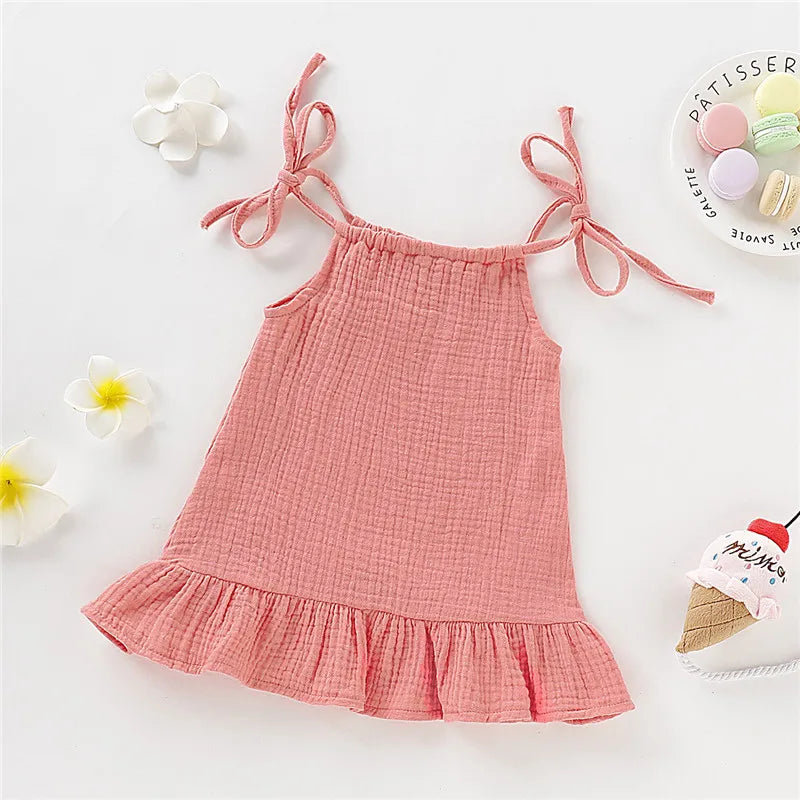 Toddler Breathable Cotton Dress