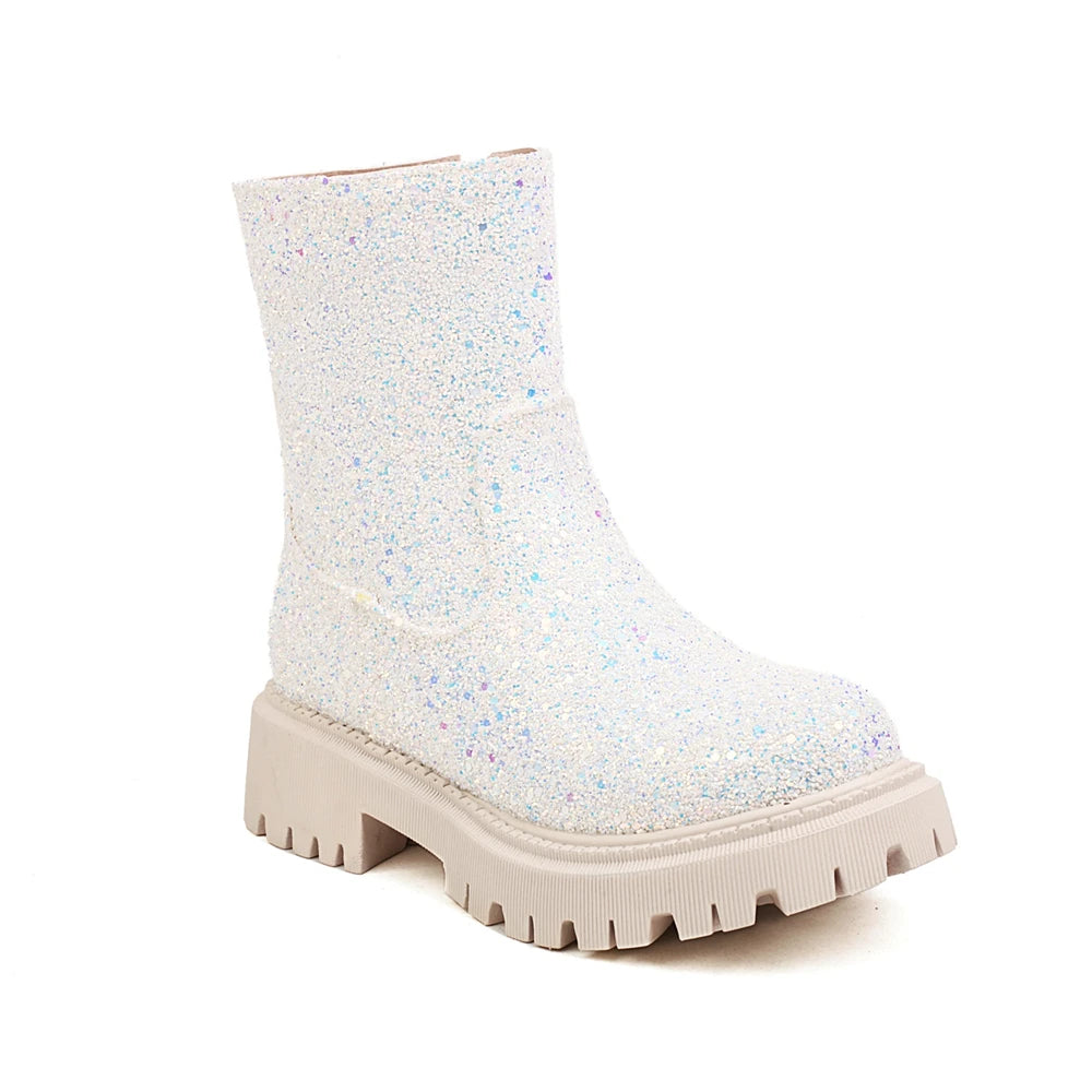 Chelsea Glitter Booties