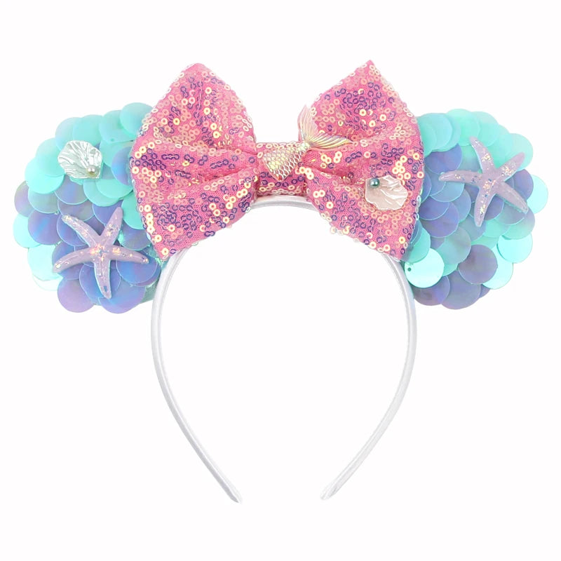 Sparkly Sequin Mouse Ears Headband