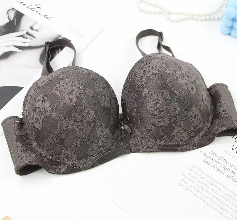 Lace Floral Bra