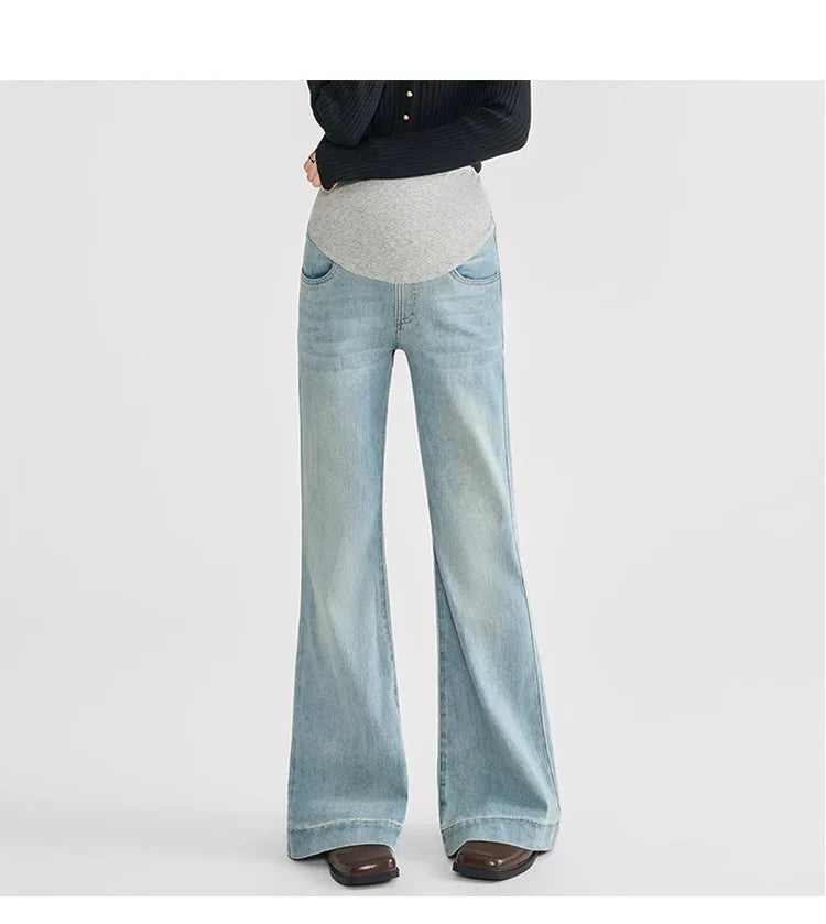 Flared Maternity Jeans