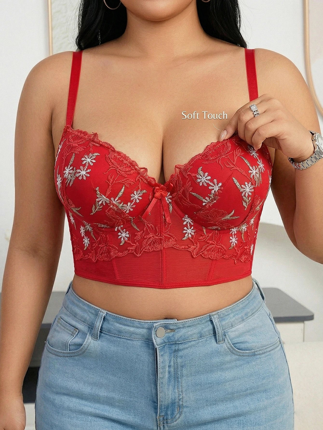 Floral Bustier