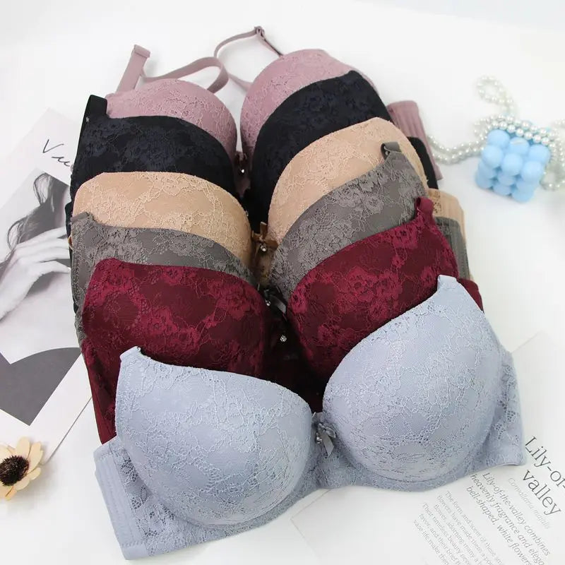 Lace Floral Bra