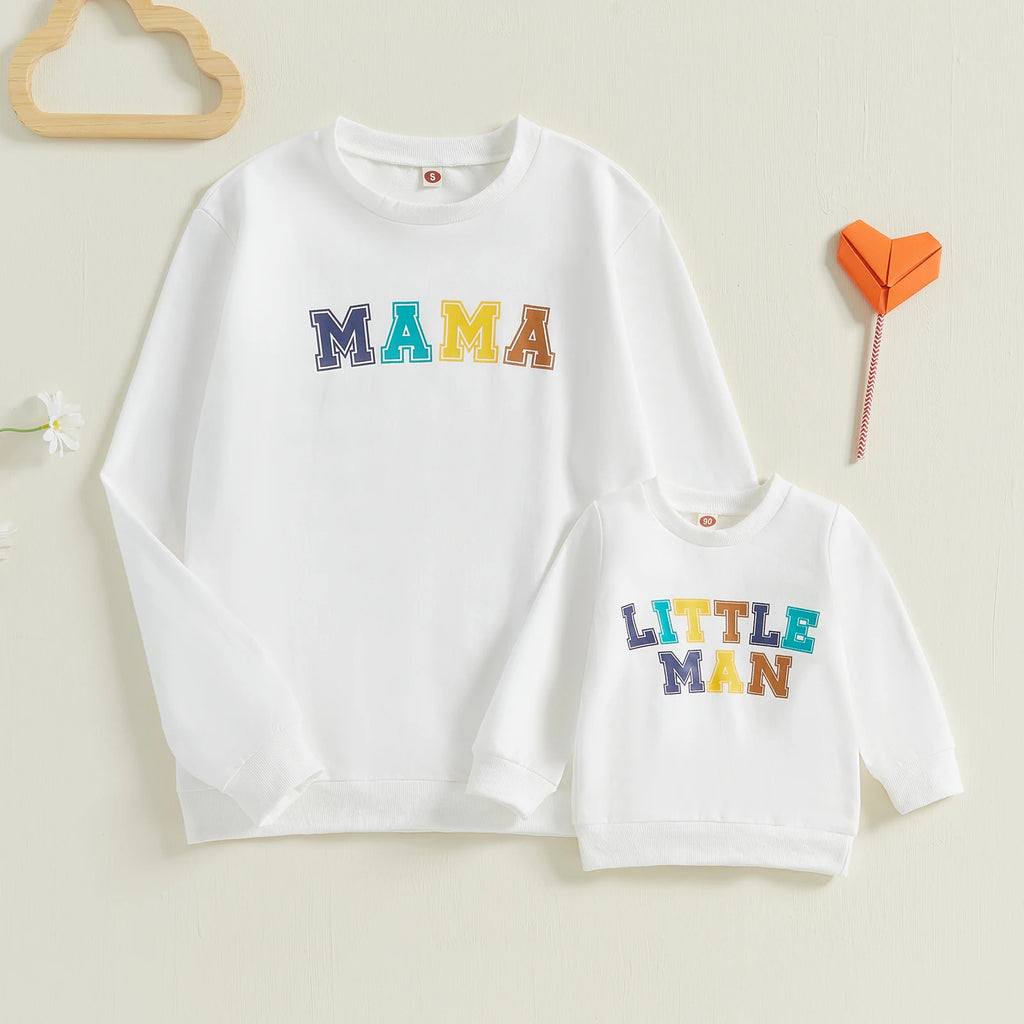 Mama/Little Man Sweatshirts