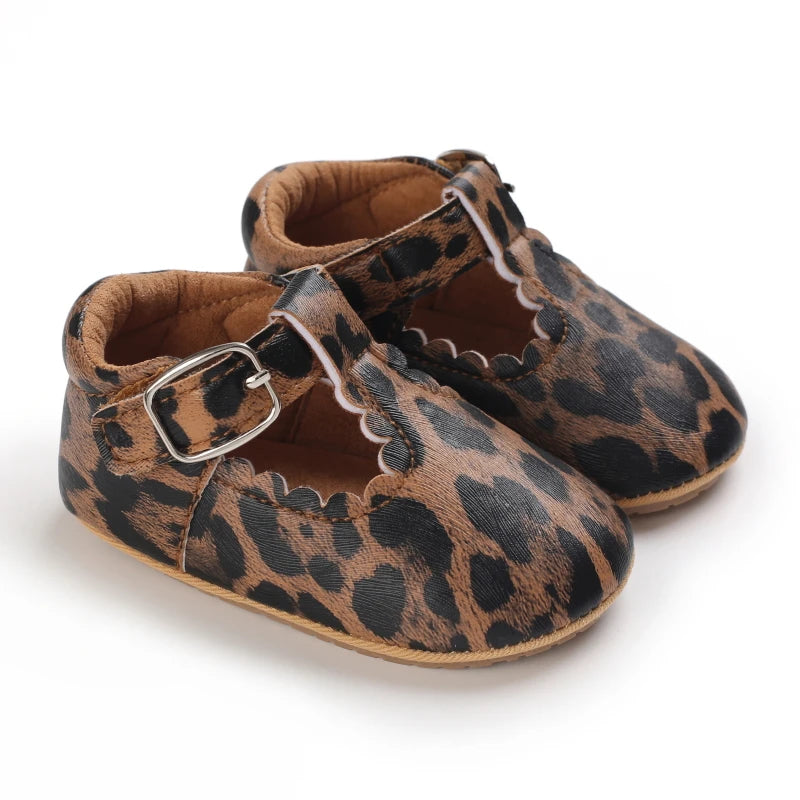 Leopard Baby Shoes