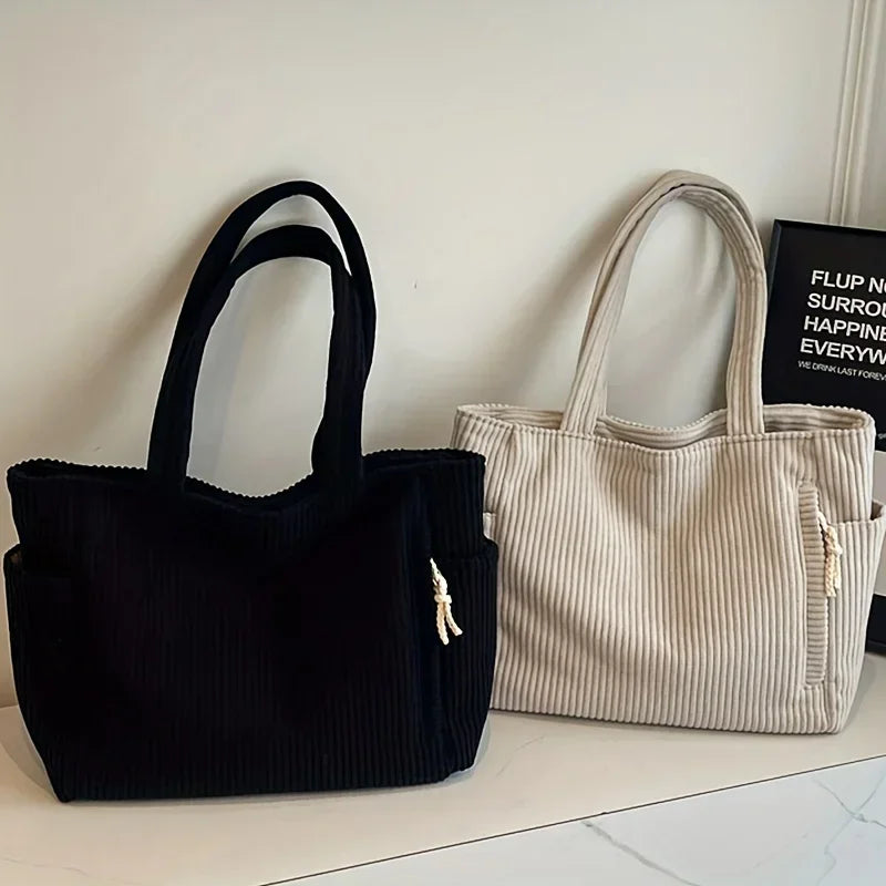 Corduroy Handbag