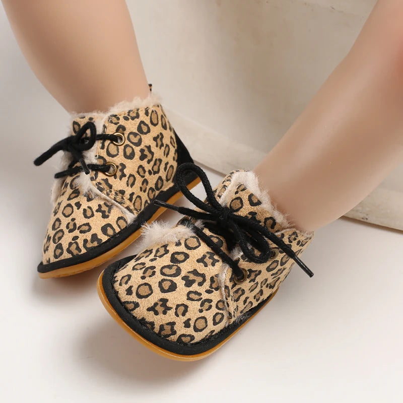 Leopard Baby Shoes