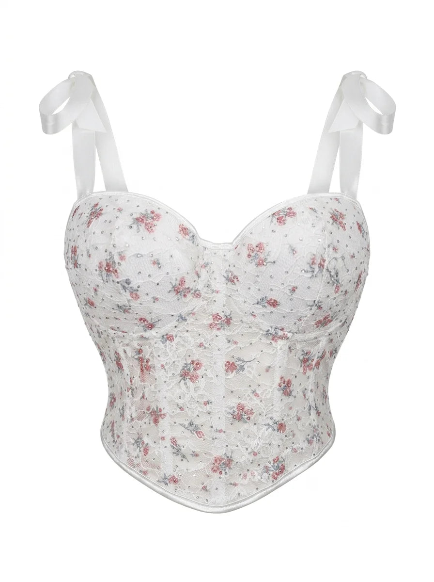 Lace-Up Bustier