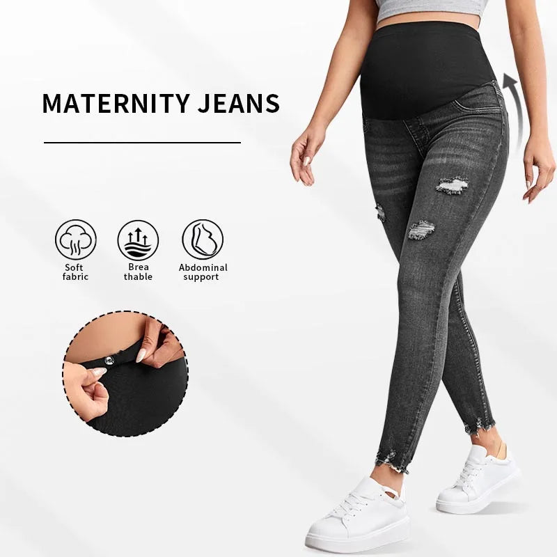 Butt Lifting Maternity Jeans