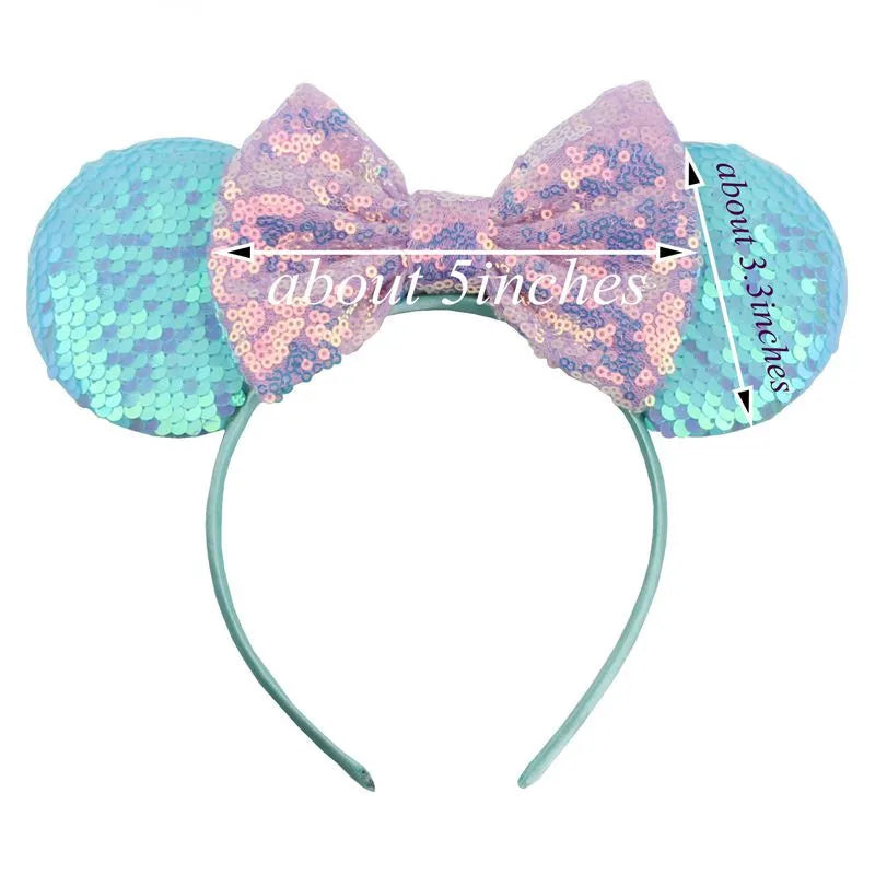 Sparkly Mouse Ears Headband