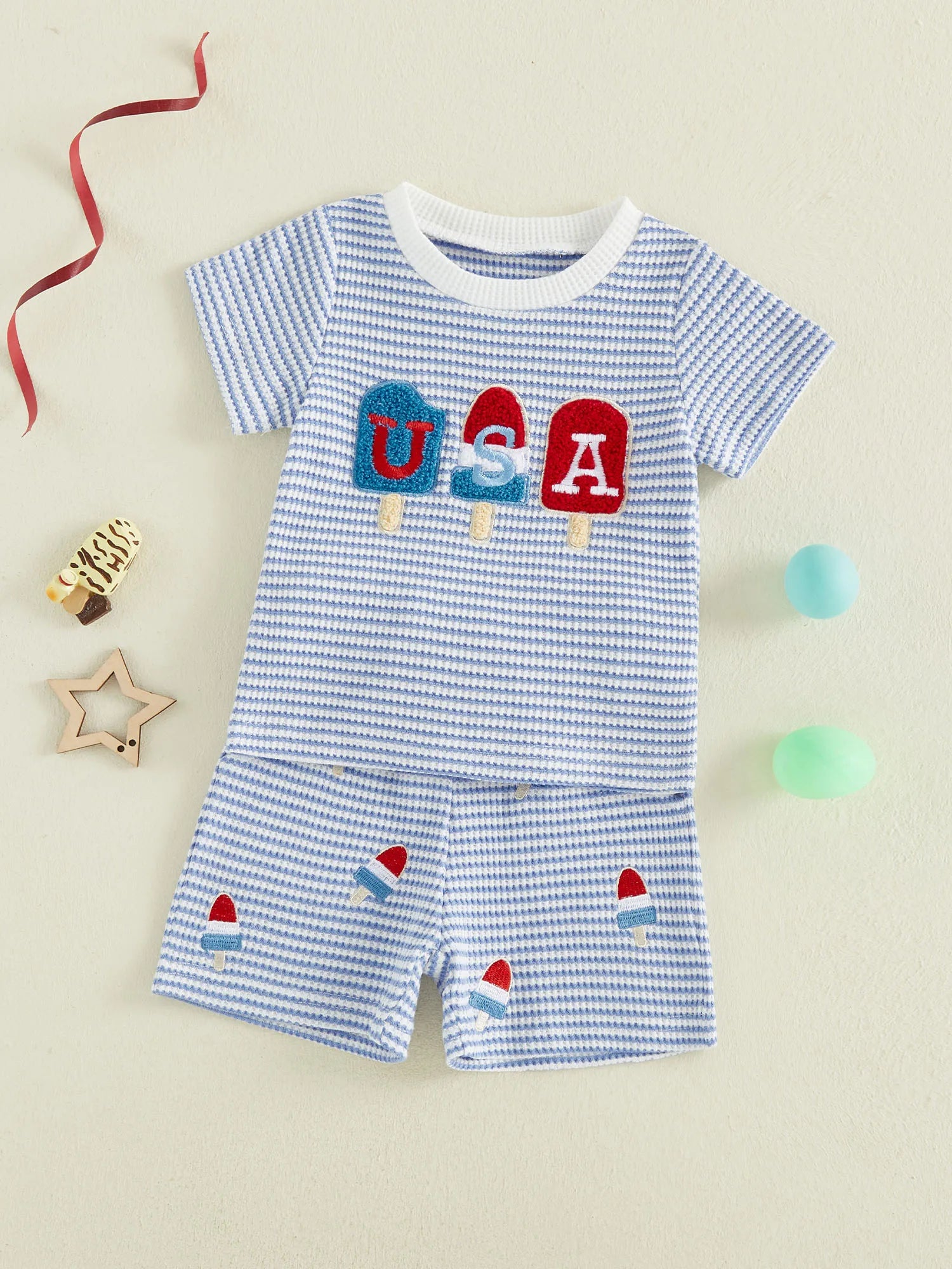 4th of July Popsicles Set