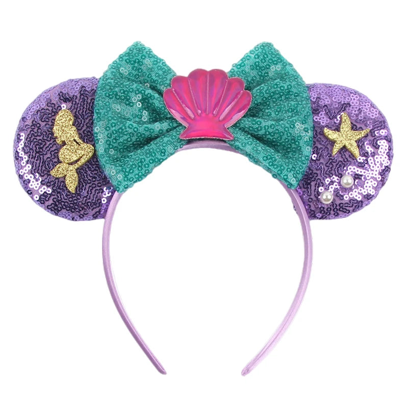 Sparkly Sequin Mouse Ears Headband
