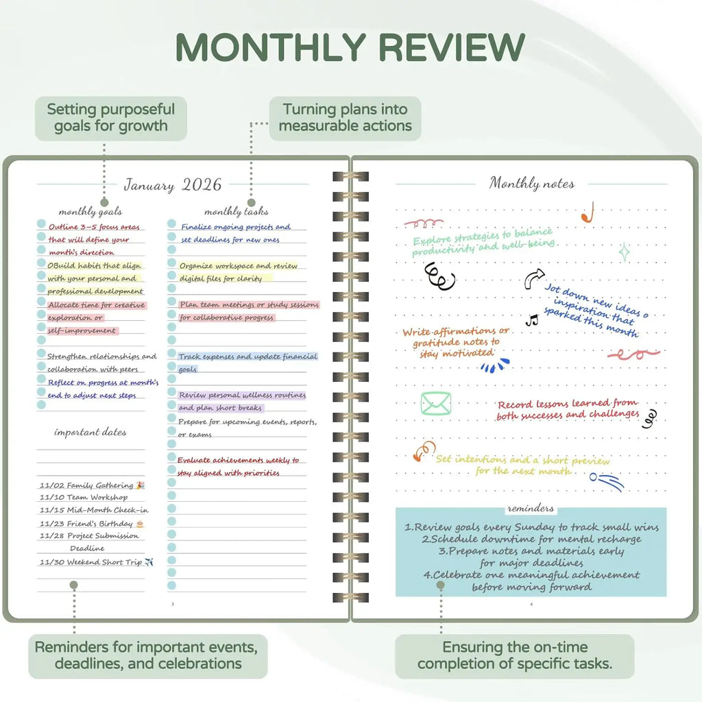 Jan 2026-Dec 2027 Monthly Planner