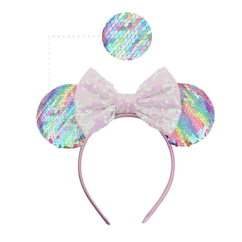 Sparkly Mouse Ears Headband