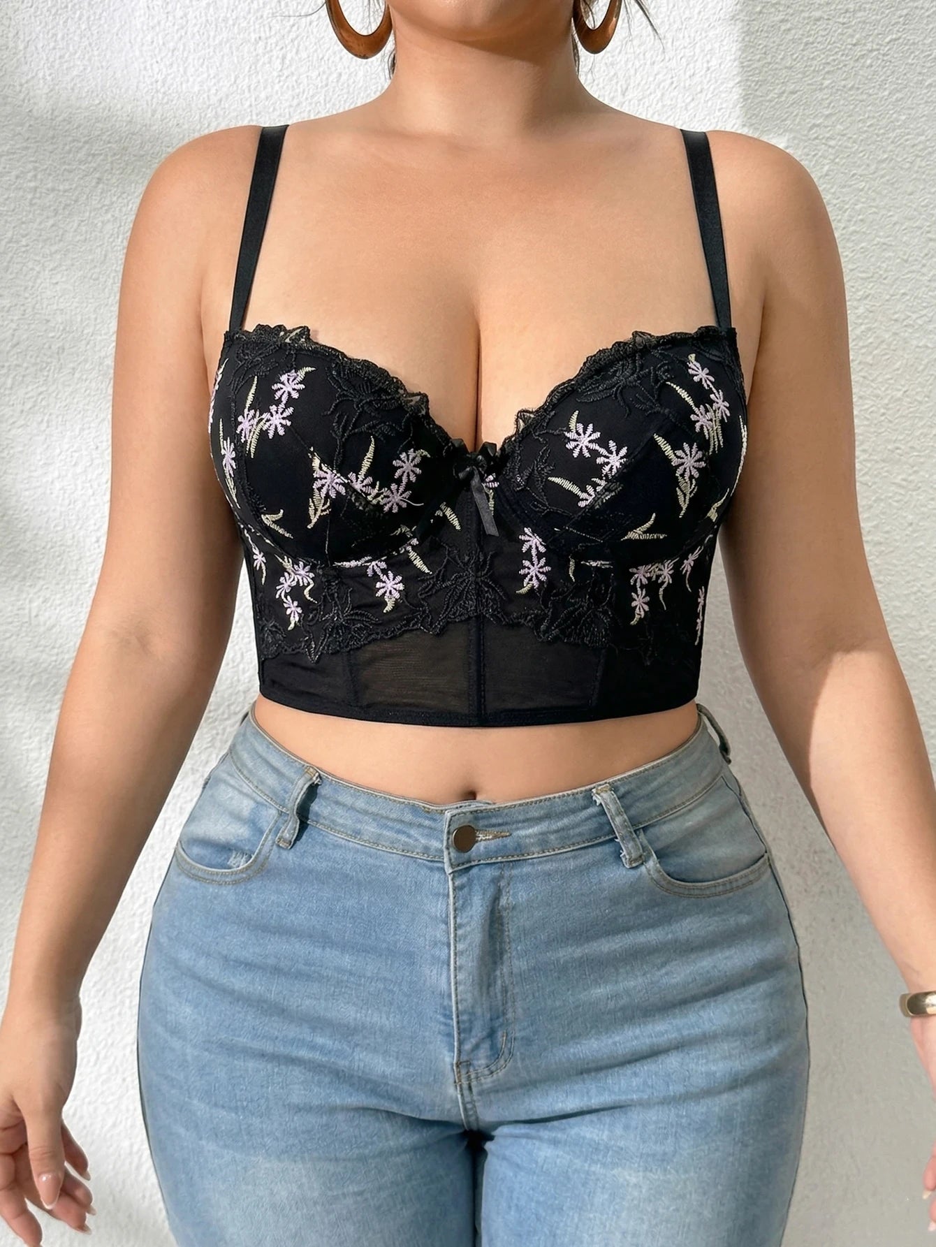 Floral Bustier