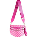 Checkered Crossbody Bag