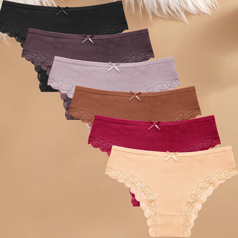 6-Piece Cotton Underwear Set