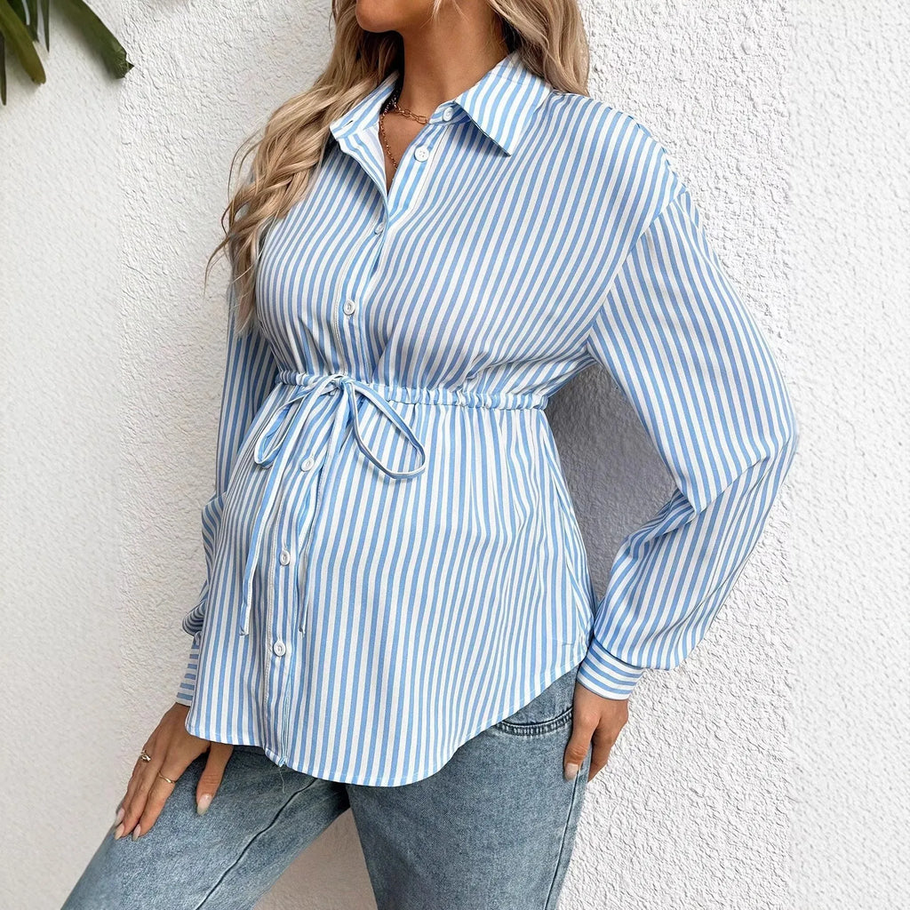 Striped Maternity Top