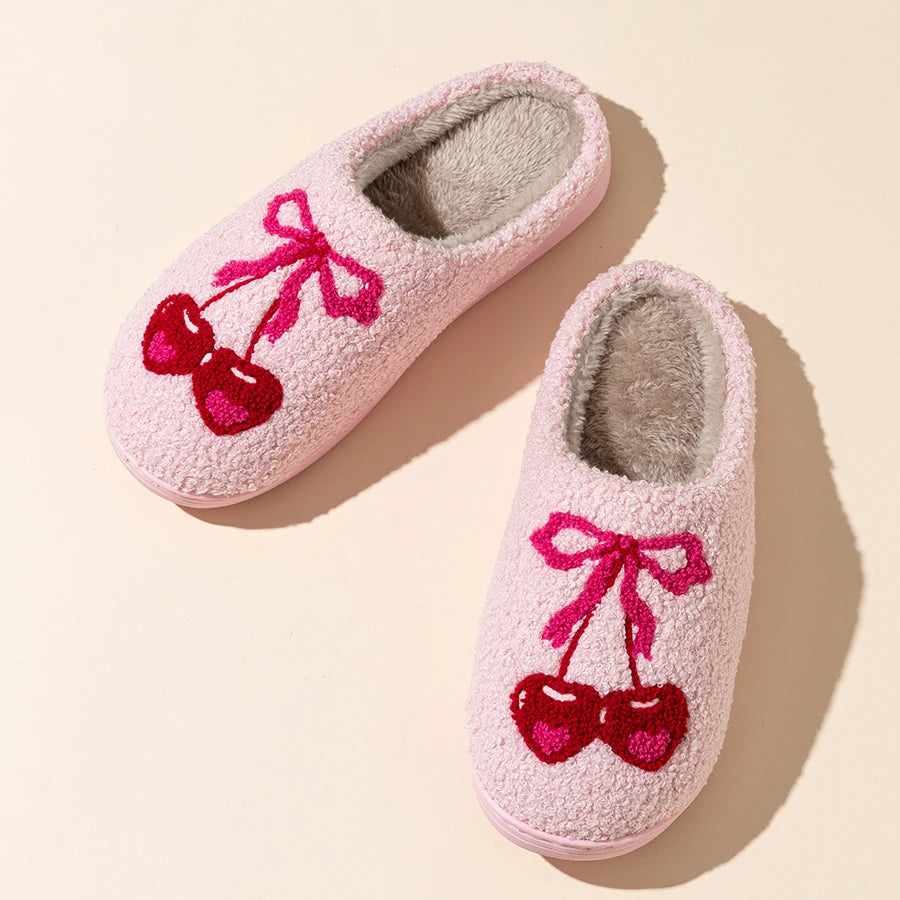 Fuzzy House Slippers