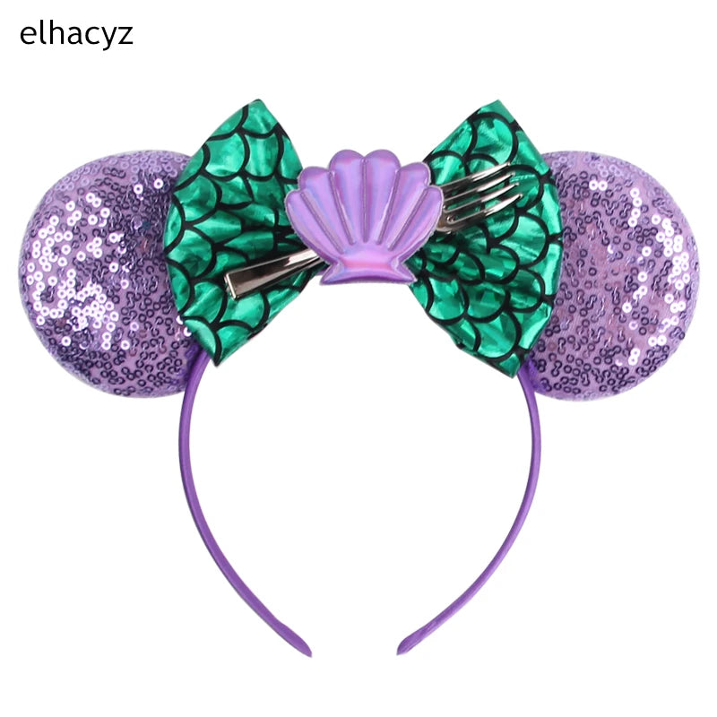 Sparkly Sequin Mouse Ears Headband