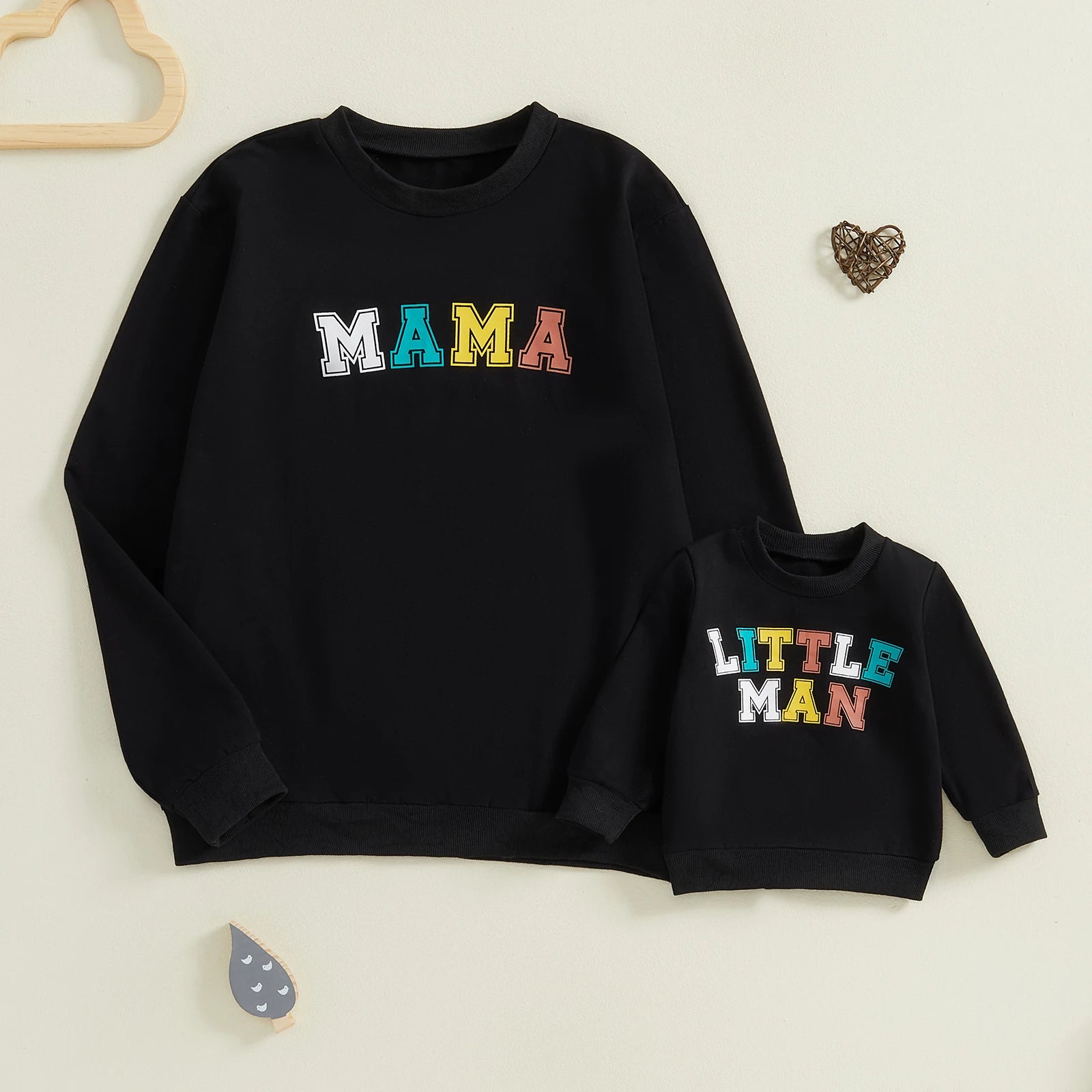 Mama/Little Man Sweatshirts
