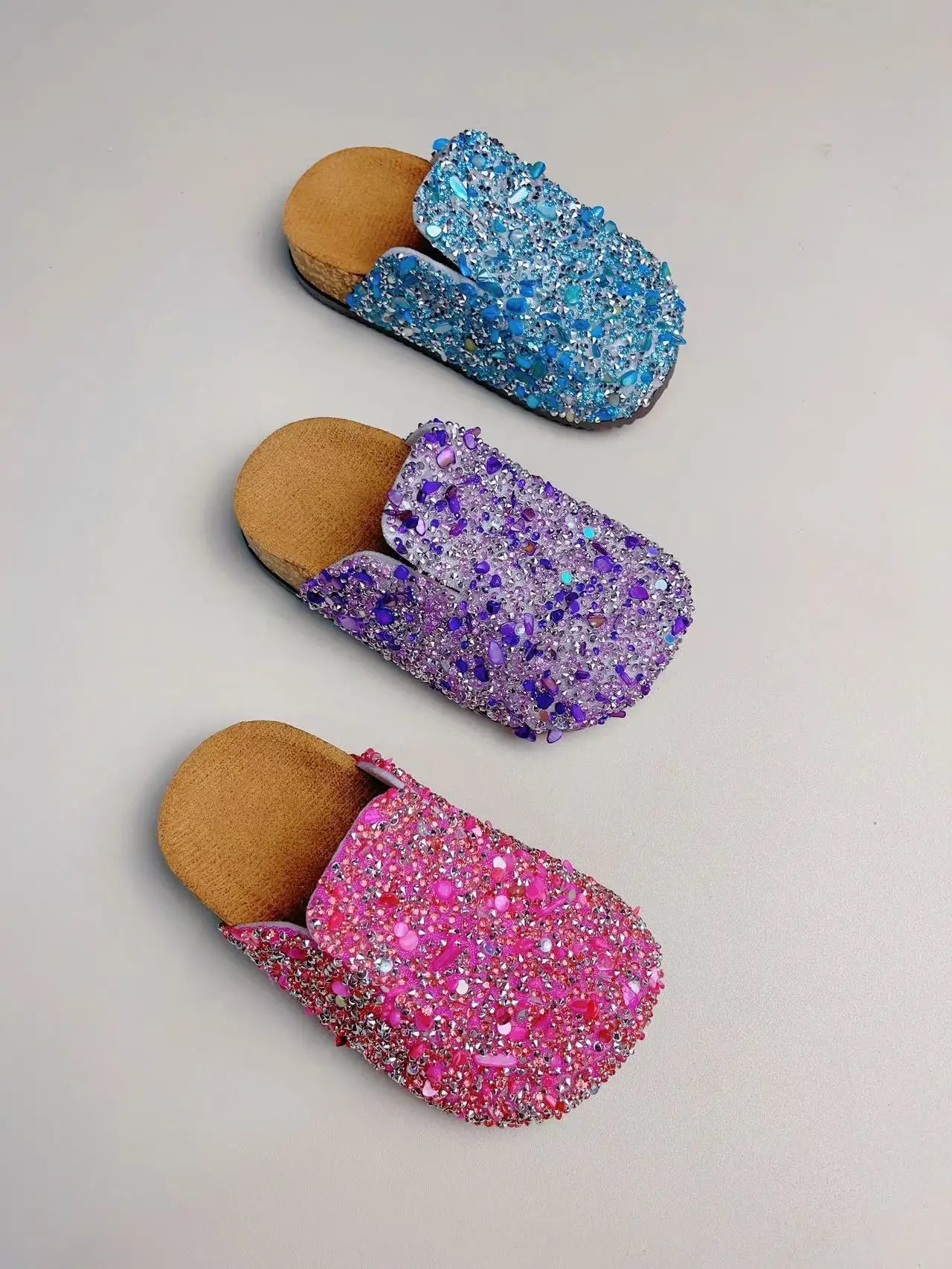 Children's Glitter Loafers