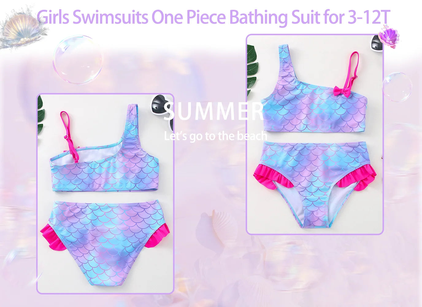 Two-Piece Bluey Swimsuit