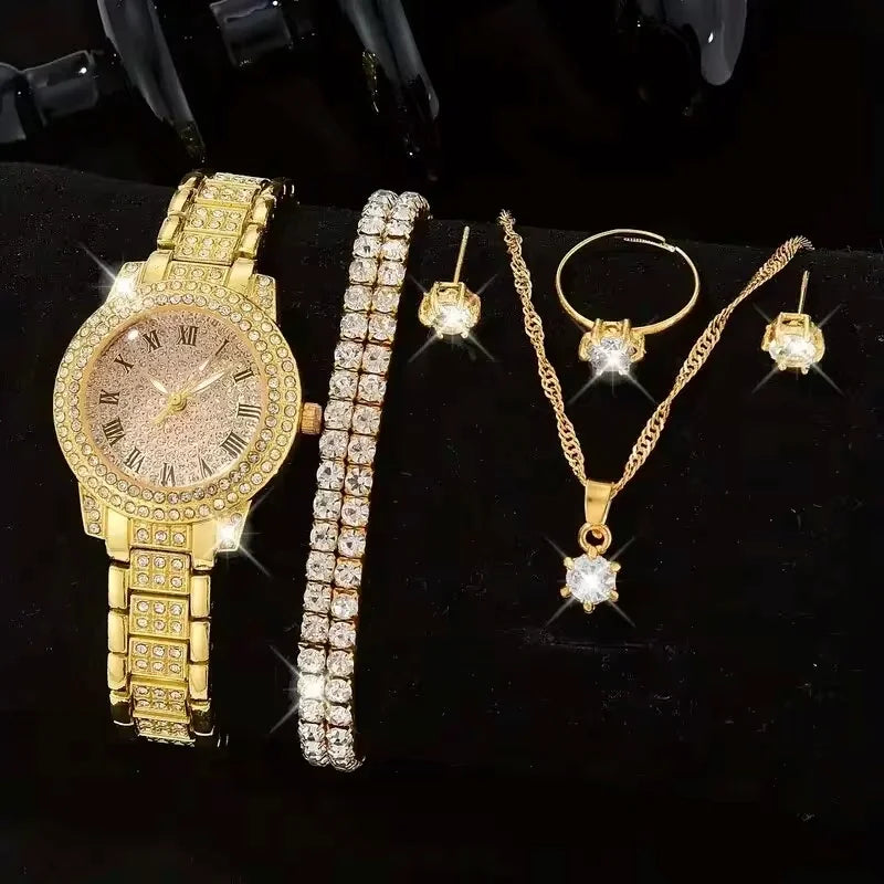 6Pcs Alloy Jewelry Set