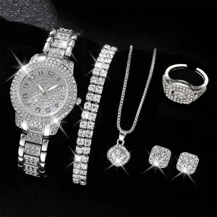 6Pcs Alloy Jewelry Set