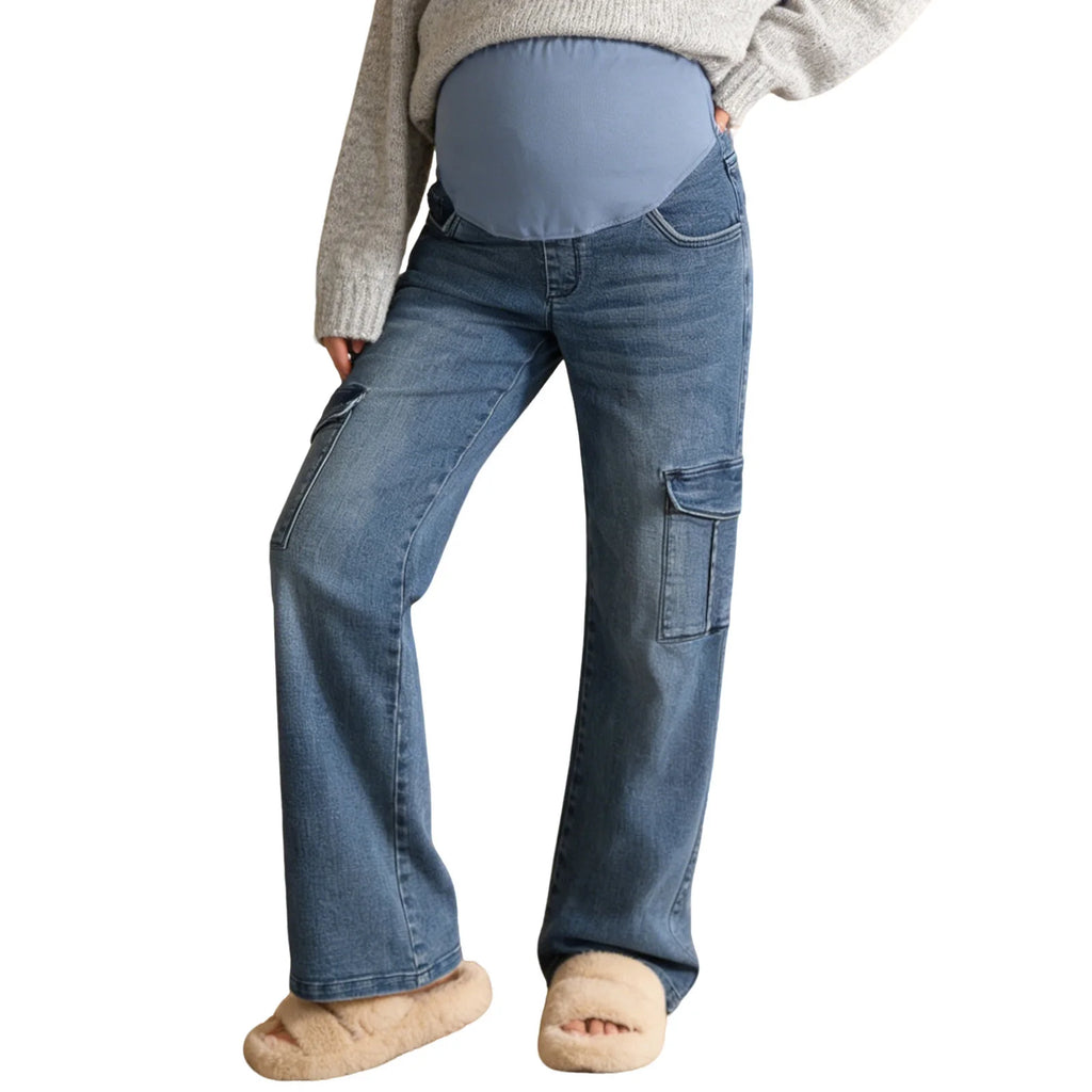 Flared Maternity Jeans