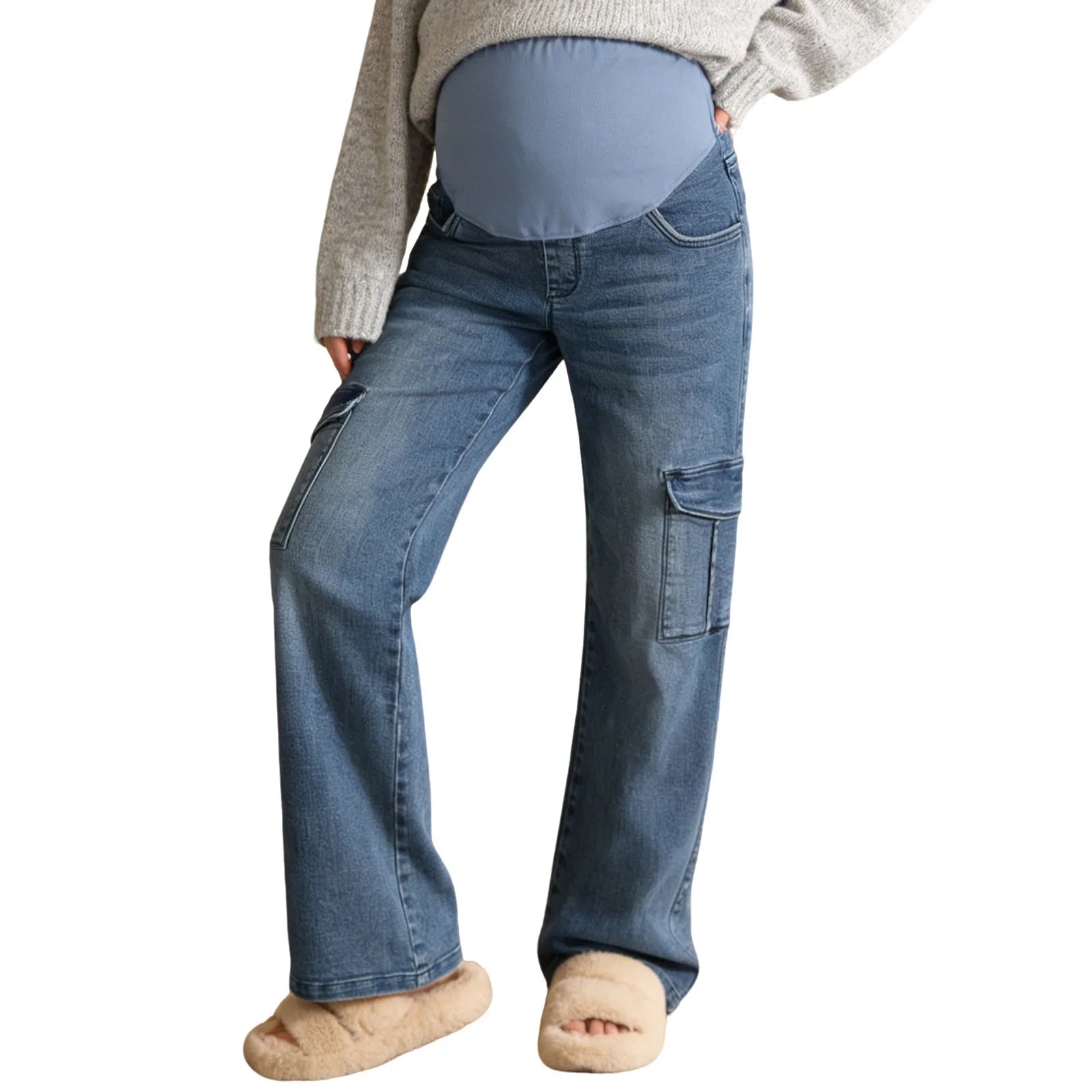 Flared Maternity Jeans