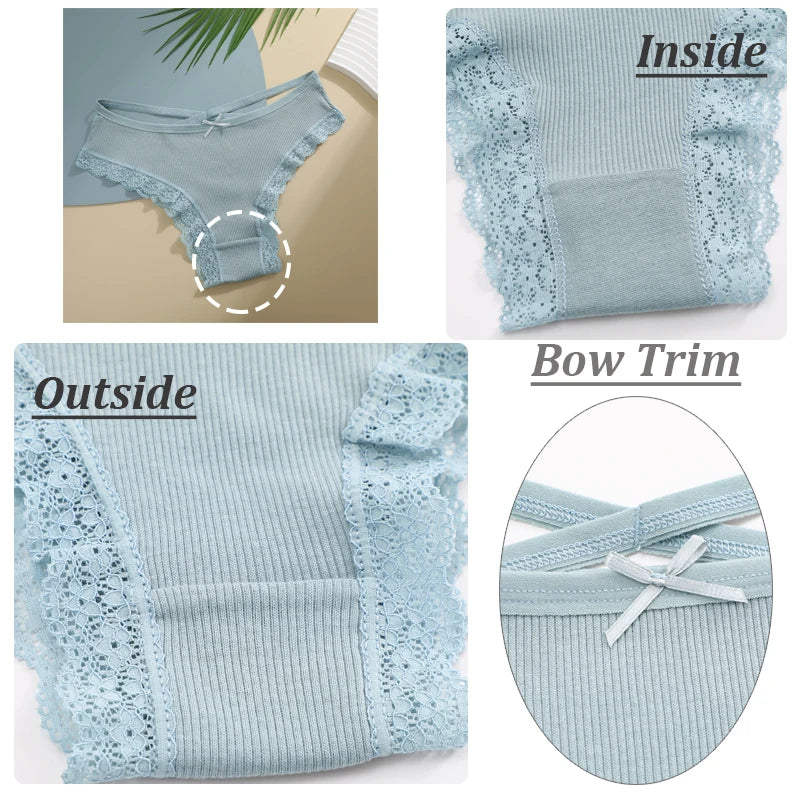5-Piece Cotton Underwear Set