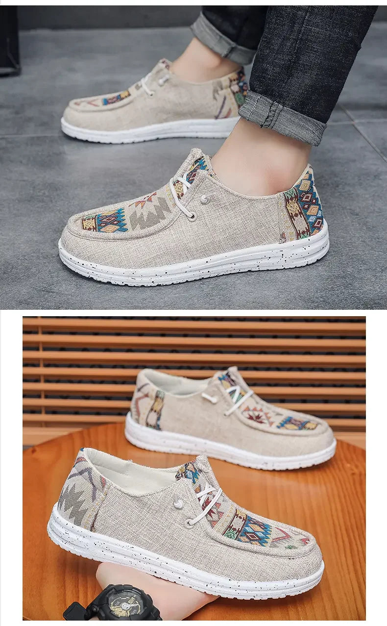 Lightweight Canvas Loafers