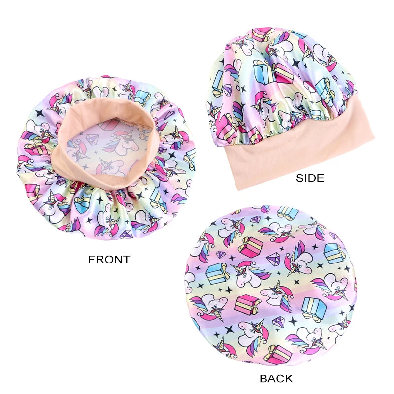 Children's Satin Bonnet