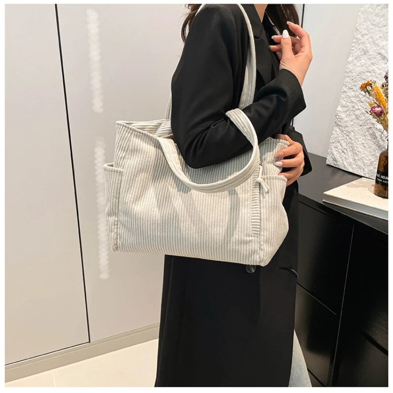 Corduroy Handbag