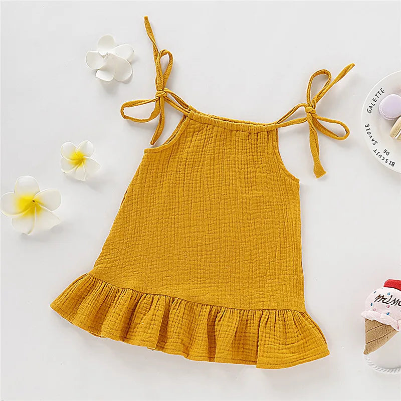 Toddler Breathable Cotton Dress